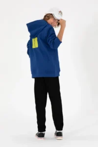 US Polo Assn. Boys' Indigo Hooded Sweatshirt - Image 2