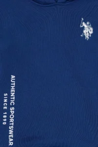 US Polo Assn. Boys' Indigo Hooded Sweatshirt - Image 5