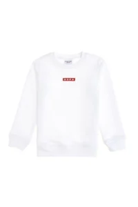 US Polo Assn. Boys' White Crew Neck Sweatshirt - Image 4