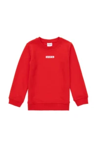 US Polo Assn. Boys' Red Crew Neck Sweatshirt - Image 3
