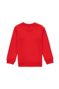 US Polo Assn. Boys' Red Crew Neck Sweatshirt - Image 4
