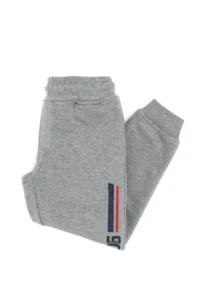 US Polo Assn. Boys' Gray Melanj Sweatpants - Image 3