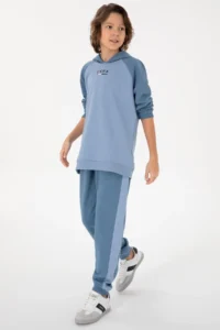 US Polo Assn. Boys' Saks Blue Sweatpants - Image 2