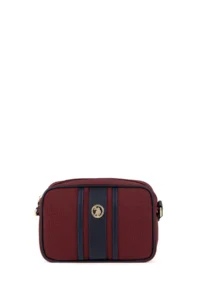 US Polo Assn. Women Burgundy Crossbody Bag - Image 3