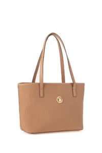 US Polo Assn. Women Camel Tote Bag - Image 4