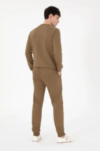 US Polo Assn. Men Khaki Sweatpants - Image 4