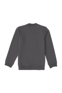 US Polo Assn. Boys' Half Zippered Anthracite Sweatshirt - Image 4