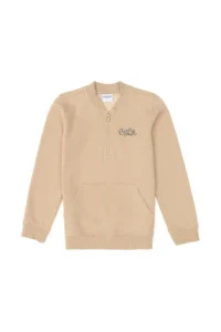 US Polo Assn. Boys' Sand Half Zippered Sweatshirt - Image 3