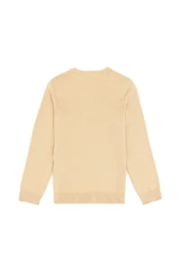 US Polo Assn. Girls' Sand V-neck Basic Sweater - Image 4