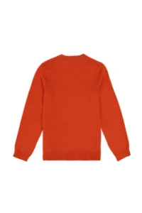 US Polo Assn. Boys' Brick Rejection Basic V-Neck Sweater - Image 2
