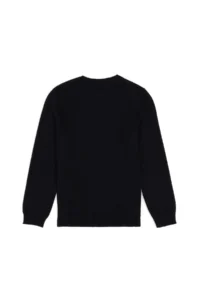 US Polo Assn. Boys' Black Basic V-Neck Sweater - Image 2