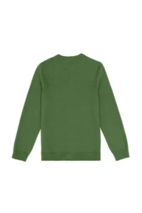 US Polo Assn. Boys' Green Basic V-Neck Sweater - Image 2
