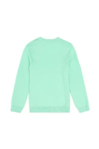 US Polo Assn. Boys' Mint Basic V-Neck Sweater - Image 2