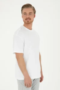 US Polo Assn. Men comfort Fit Crew Neck White T-Shirt
