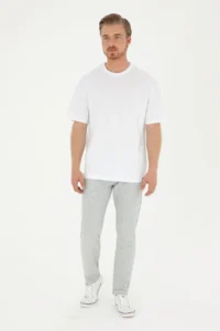 US Polo Assn. Men comfort Fit Crew Neck White T-Shirt - Image 4
