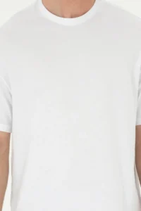 US Polo Assn. Men comfort Fit Crew Neck White T-Shirt - Image 6