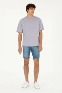 US Polo Assn. Men comfort Fit Crew Neck Gray T-Shirt - Image 4
