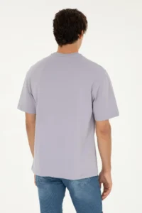 US Polo Assn. Men comfort Fit Crew Neck Gray T-Shirt - Image 5