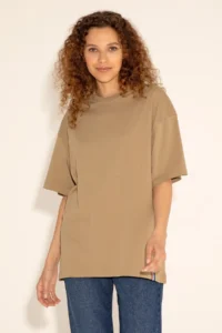 US Polo Assn. Men comfort Fit Crew Neck Khaki T-Shirt - Image 3