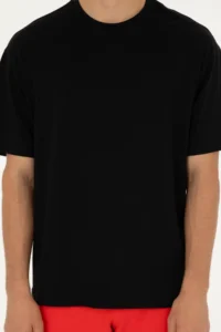 US Polo Assn. Men comfort Fit Crew Neck Black T-Shirt - Image 6