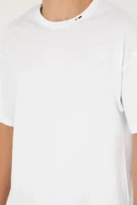 US Polo Assn. Men Oversized Fit Crew Neck White T-Shirt - Image 7