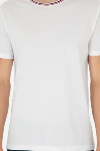 US Polo Assn. Men Regular Fit Crew Neck White T-Shirt - Image 6