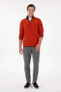 US Polo Assn. Men Anthracite Melanj Sweatpants