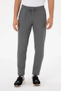 US Polo Assn. Men Anthracite Melanj Sweatpants - Image 2