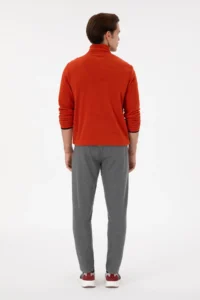 US Polo Assn. Men Anthracite Melanj Sweatpants - Image 4