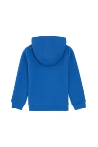 US Polo Assn. Boys' Zippered Cobalt Fleece Hooded Sweatshirt - Image 5