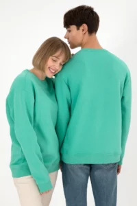 US Polo Assn. Men Crew Neck Mint Basic Fleece Sweatshirt - Image 3