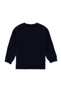 US Polo Assn. Boys' Navy Blue Basic Crew Neck Sweatshirt - Image 2