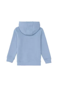 US Polo Assn. Boys' Light Blue Basic Hooded Sweatshirt - Image 2