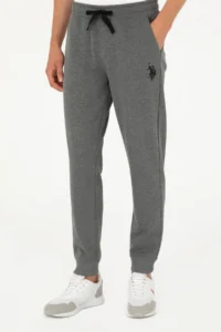 US Polo Assn. Men Anthracite Melanj Sweatpants - Image 2