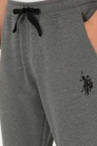 US Polo Assn. Men Anthracite Melanj Sweatpants - Image 5