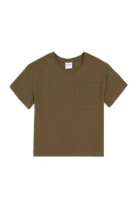 US Polo Assn. Boys' Khaki Crew Neck T-Shirt - Image 3