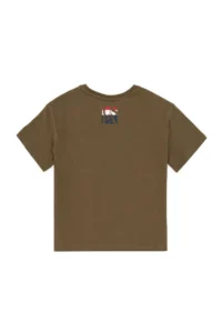 US Polo Assn. Boys' Khaki Crew Neck T-Shirt - Image 4