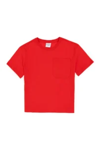 US Polo Assn. Boys' Red Crew Neck T-Shirt - Image 3