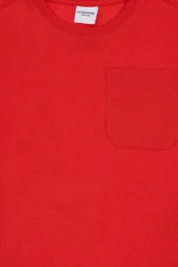 US Polo Assn. Boys' Red Crew Neck T-Shirt - Image 5