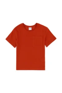 US Polo Assn. Boys' Brick Red Crew Neck T-Shirt - Image 3