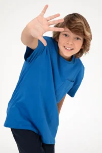 US Polo Assn. Boys' Cobalt Crew Neck T-Shirt
