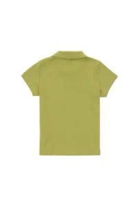 US Polo Assn. Boys' Pistachio Green Polo Shirt Collar T-Shirt - Image 4