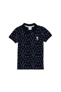 US Polo Assn. Boys' Navy Blue T-Shirt - Image 3