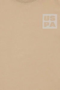 US Polo Assn. Boys' Sand comfort Basic Crew Neck T-Shirt - Image 6