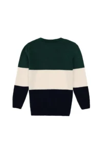 US Polo Assn. Boys' Dark Green Crew Neck Sweater - Image 4