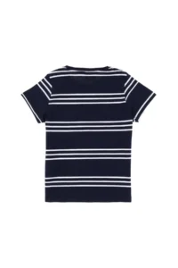 US Polo Assn. Boys' Navy Blue Basic T-Shirt - Image 4