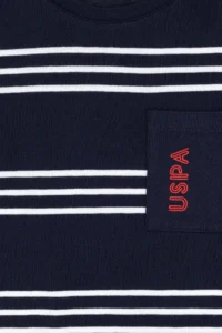 US Polo Assn. Boys' Navy Blue Basic T-Shirt - Image 5