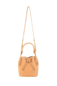 Pierre Cardin Camel Drawstring Bag - Image 6