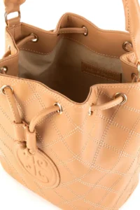 Pierre Cardin Camel Drawstring Bag - Image 7