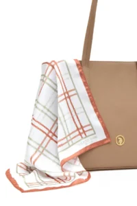 US Polo Assn. Women Boxed with scarf Hediyelik Mink Tote Bag - Image 3